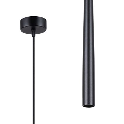 Żyrandol na lince BLISS 1xG9/8W/230V czarny