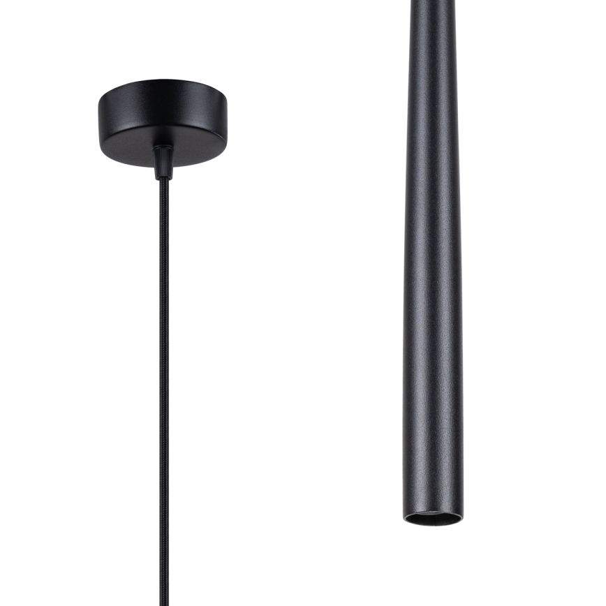 Żyrandol na lince BLISS 1xG9/8W/230V czarny