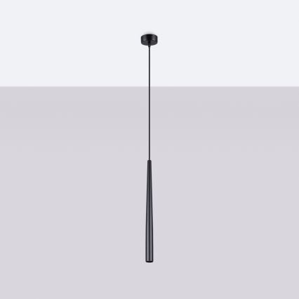 Żyrandol na lince BLISS 1xG9/8W/230V czarny