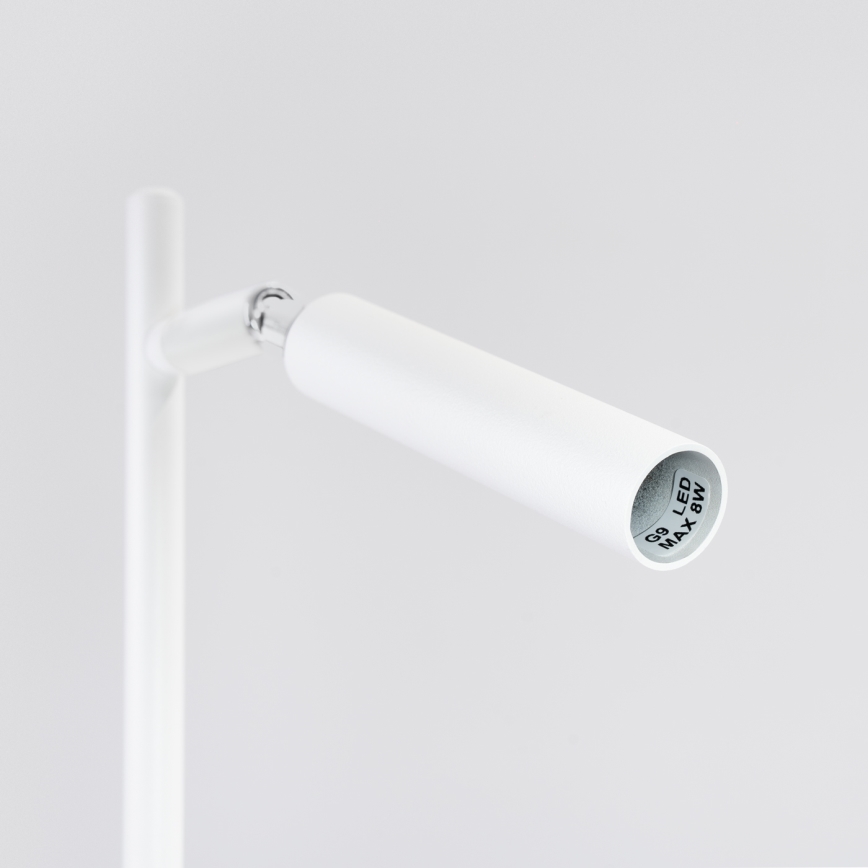 Lampa stołowa PASTELO 1xG9/8W/230V biały