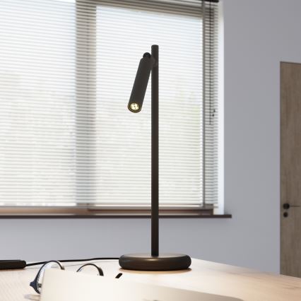 Lampa stołowa PASTELO 1xG9/8W/230V czarny