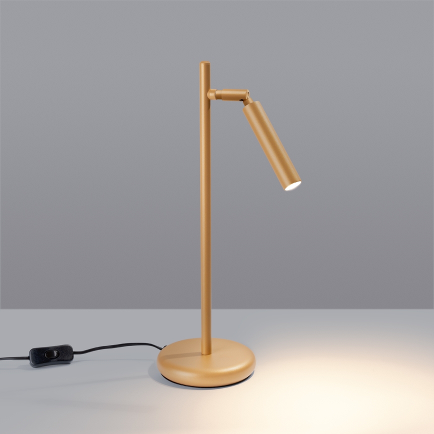 Lampa stołowa PASTELO 1xG9/8W/230V złoty