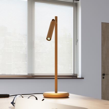 Lampa stołowa PASTELO 1xG9/8W/230V złoty