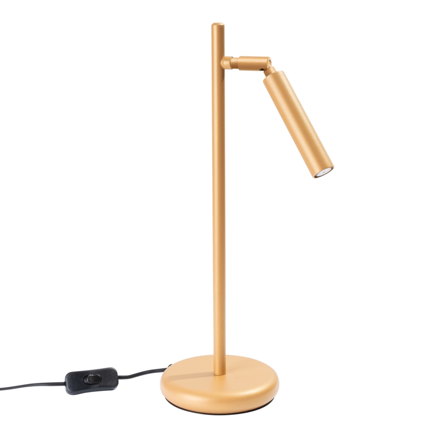 Lampa stołowa PASTELO 1xG9/8W/230V złoty