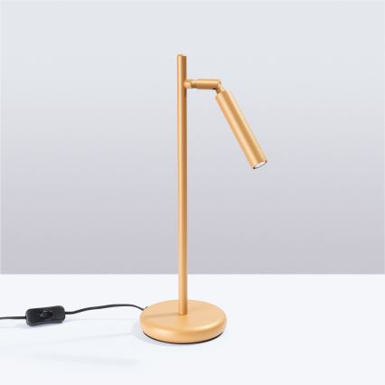 Lampa stołowa PASTELO 1xG9/8W/230V złoty