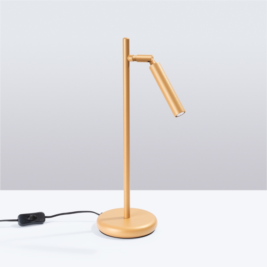 Lampa stołowa PASTELO 1xG9/8W/230V złoty