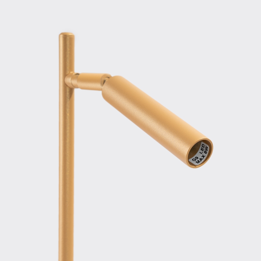 Lampa stołowa PASTELO 1xG9/8W/230V złoty