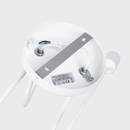 Żyrandol natynkowy LOOP 2xE27/15W/230V biały