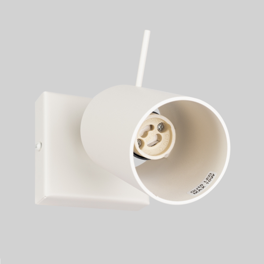 Kinkiet punktowy RING 1xGU10/10W/230V kremowy