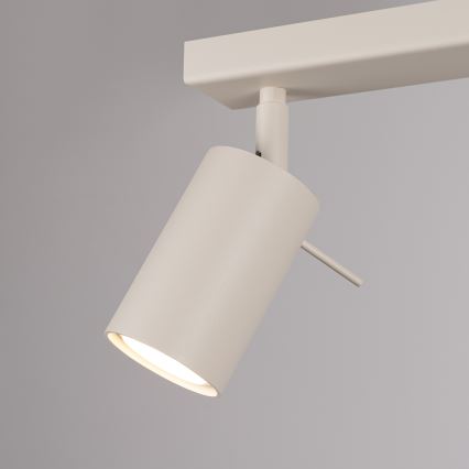Oświetlenie punktowe RING 3xGU10/10W/230V kremowy