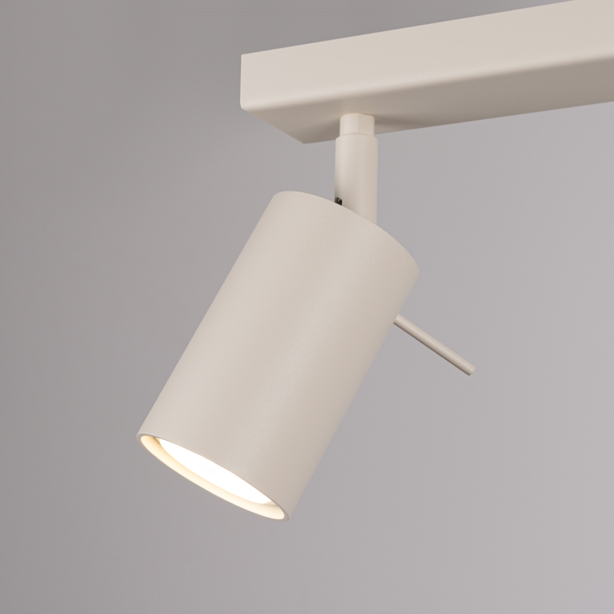 Oświetlenie punktowe RING 3xGU10/10W/230V kremowy