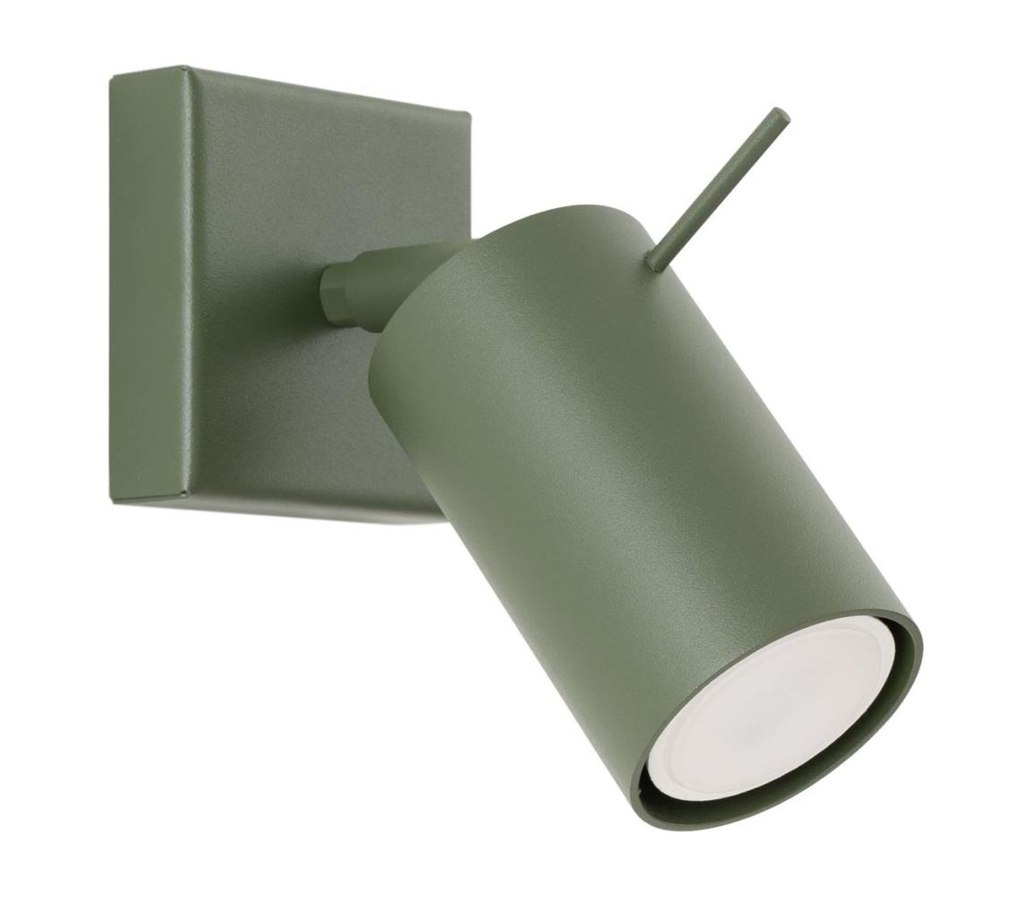 SL.1500 - Kinkiet punktowy RING 1xGU10/10W/230V zielony