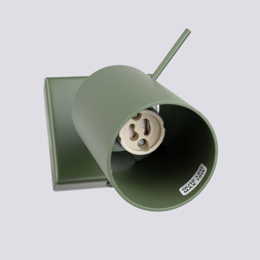 Kinkiet punktowy RING 1xGU10/10W/230V zielony