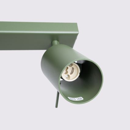 Oświetlenie punktowe RING 2xGU10/10W/230V zielony