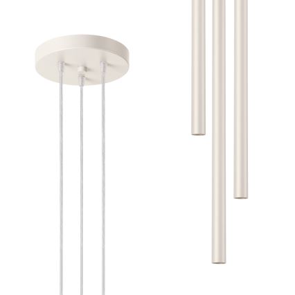 Żyrandol na lince PASTELO 3xG9/8W/230V kremowy