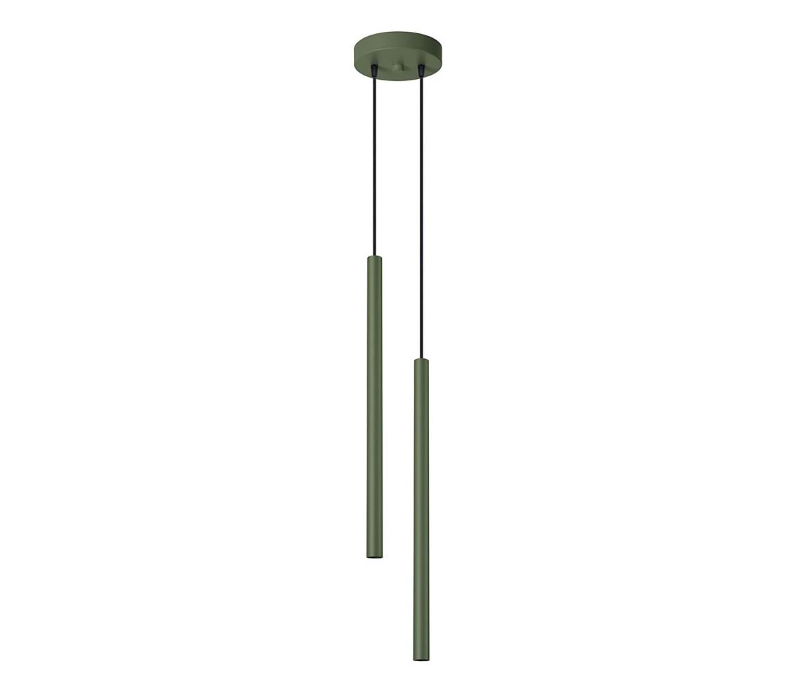 SL.1519 - Żyrandol na lince PASTELO 2xG9/8W/230V zielony