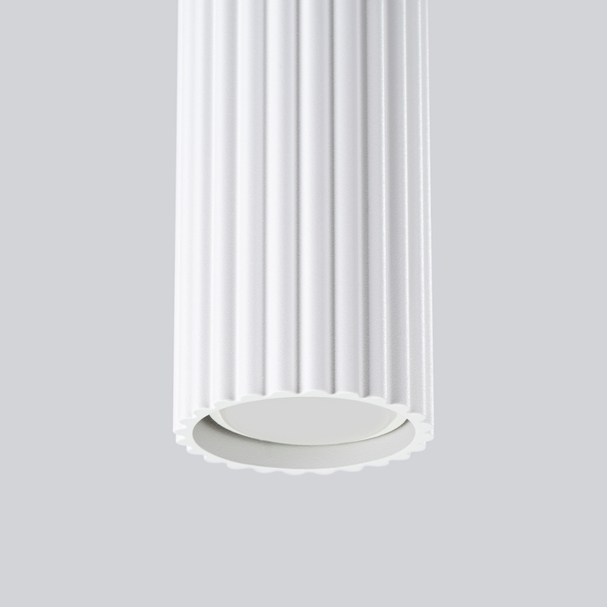 Żyrandol na lince KARBON 1xGU10/10W/230V biały