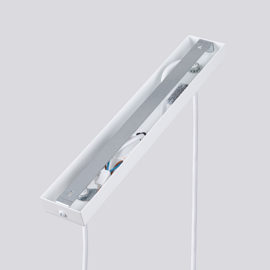 Żyrandol na lince KARBON 2xGU10/10W/230V biały