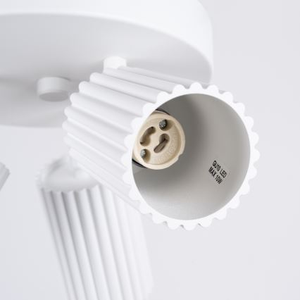 Oświetlenie punktowe KARBON 3xGU10/10W/230V biały