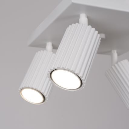 Oświetlenie punktowe KARBON 4xGU10/10W/230V biały