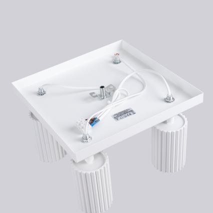 Oświetlenie punktowe KARBON 4xGU10/10W/230V biały
