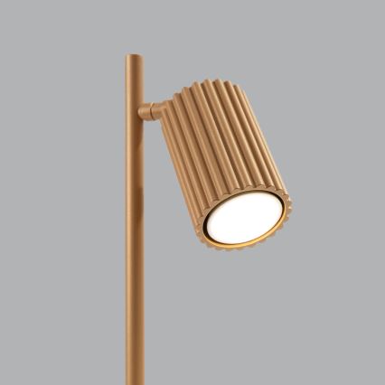 Lampa stołowa KARBON 1xGU10/10W/230V złoty