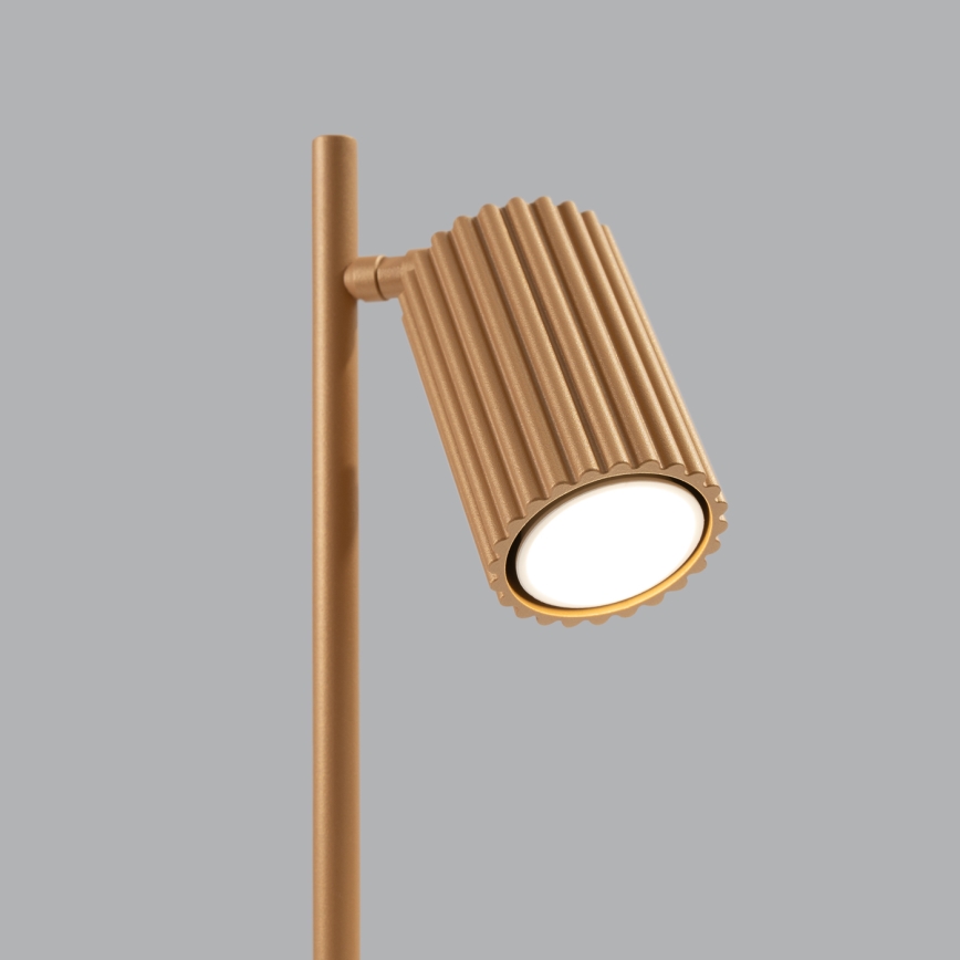 Lampa stołowa KARBON 1xGU10/10W/230V złoty