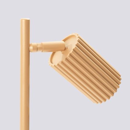 Lampa stołowa KARBON 1xGU10/10W/230V złoty