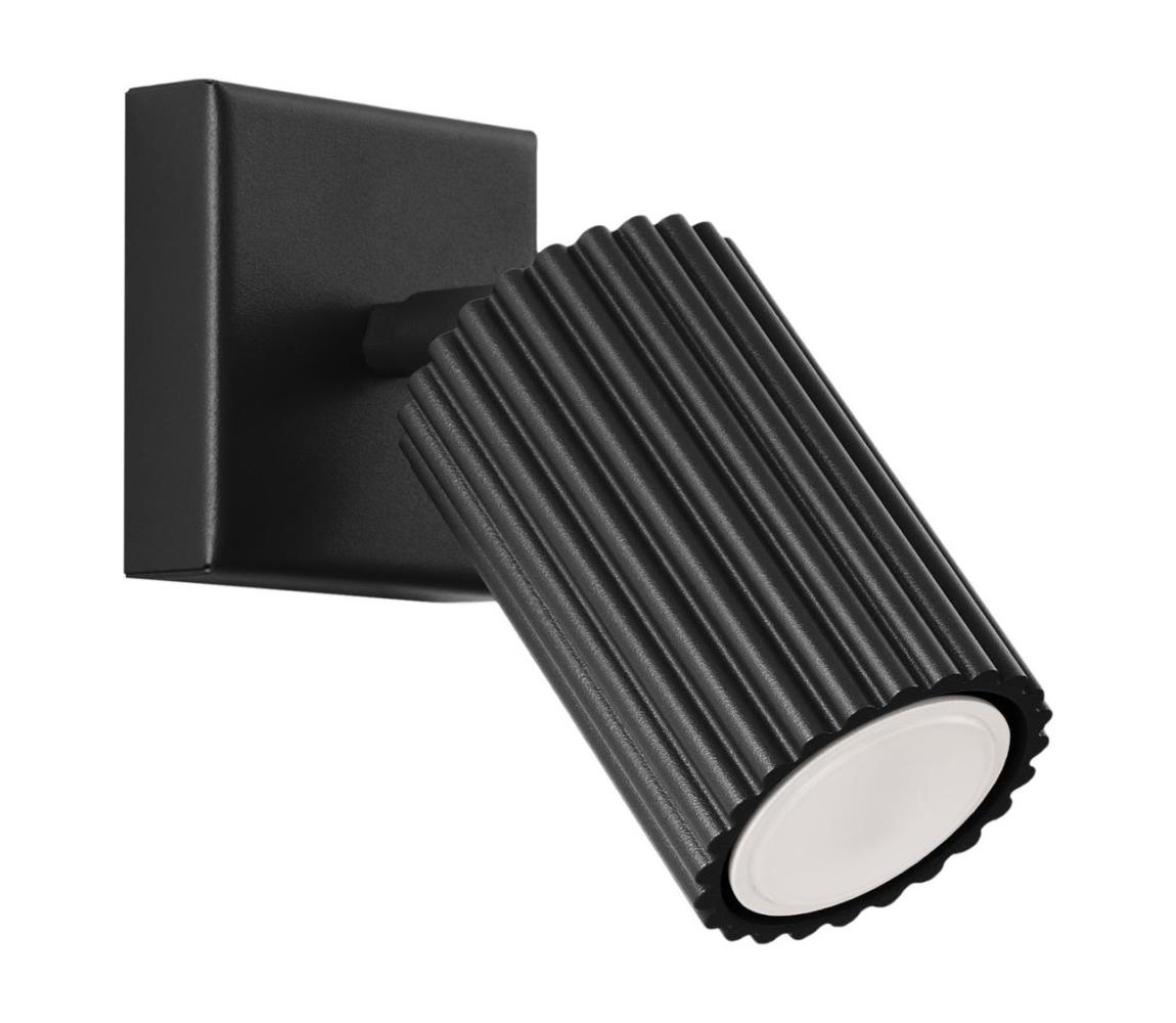 SL.1578 - Kinkiet punktowy KARBON 1xGU10/10W/230V czarny