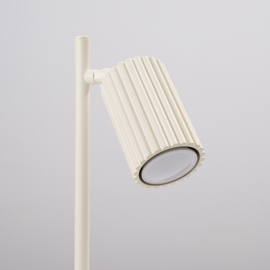 Lampa stołowa KARBON 1xGU10/10W/230V kremowy