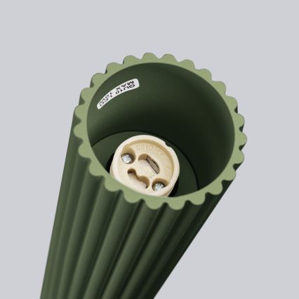 Oświetlenie punktowe KARBON 1xGU10/10W/230V 20 cm zielony