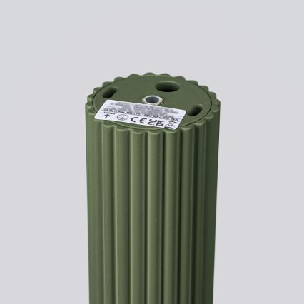 Oświetlenie punktowe KARBON 1xGU10/10W/230V 20 cm zielony