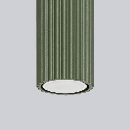 Oświetlenie punktowe KARBON 1xGU10/10W/230V 60 cm zielony
