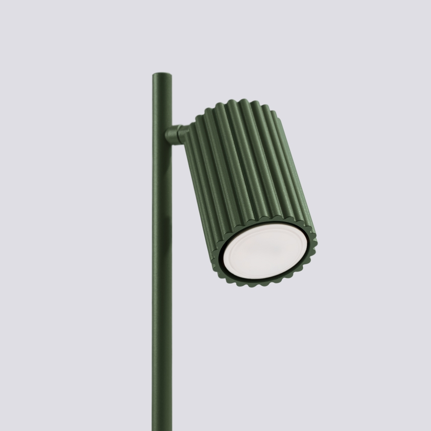 Lampa stołowa KARBON 1xGU10/10W/230V zielony