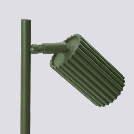 Lampa stołowa KARBON 1xGU10/10W/230V zielony