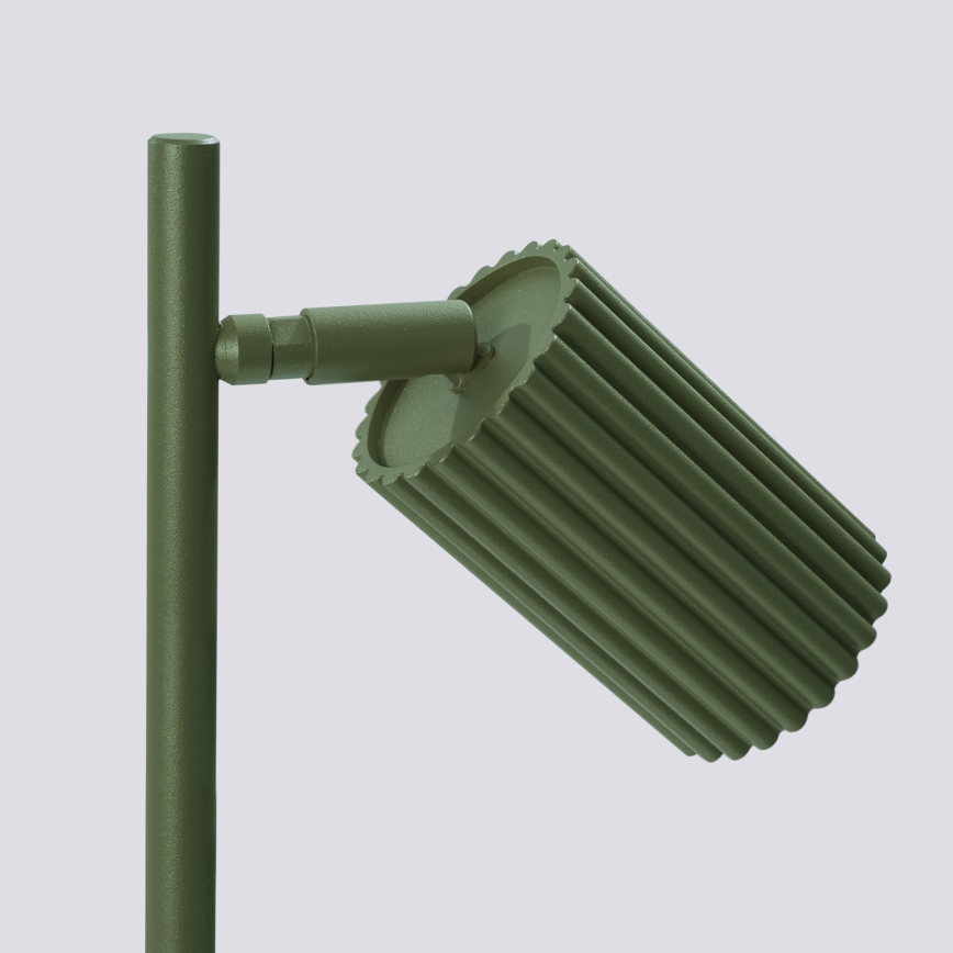 Lampa stołowa KARBON 1xGU10/10W/230V zielony