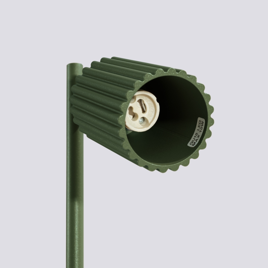 Lampa stołowa KARBON 1xGU10/10W/230V zielony