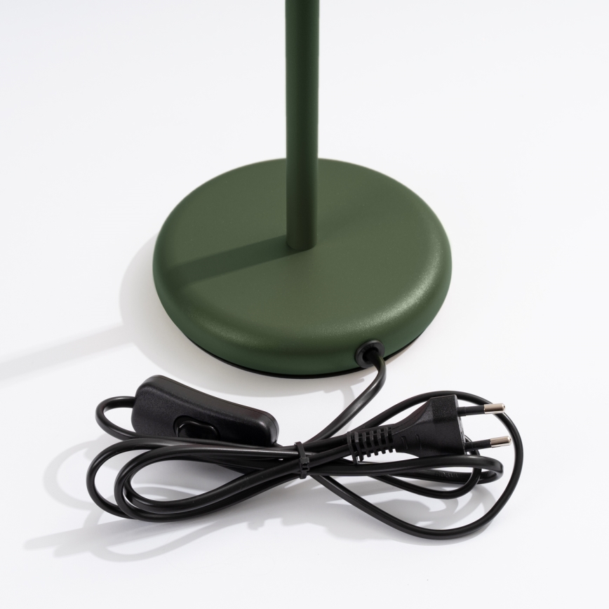 Lampa stołowa KARBON 1xGU10/10W/230V zielony