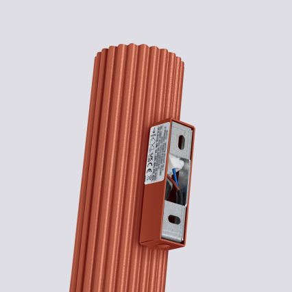 Kinkiet KARBON 2xGU10/10W/230V czerwony