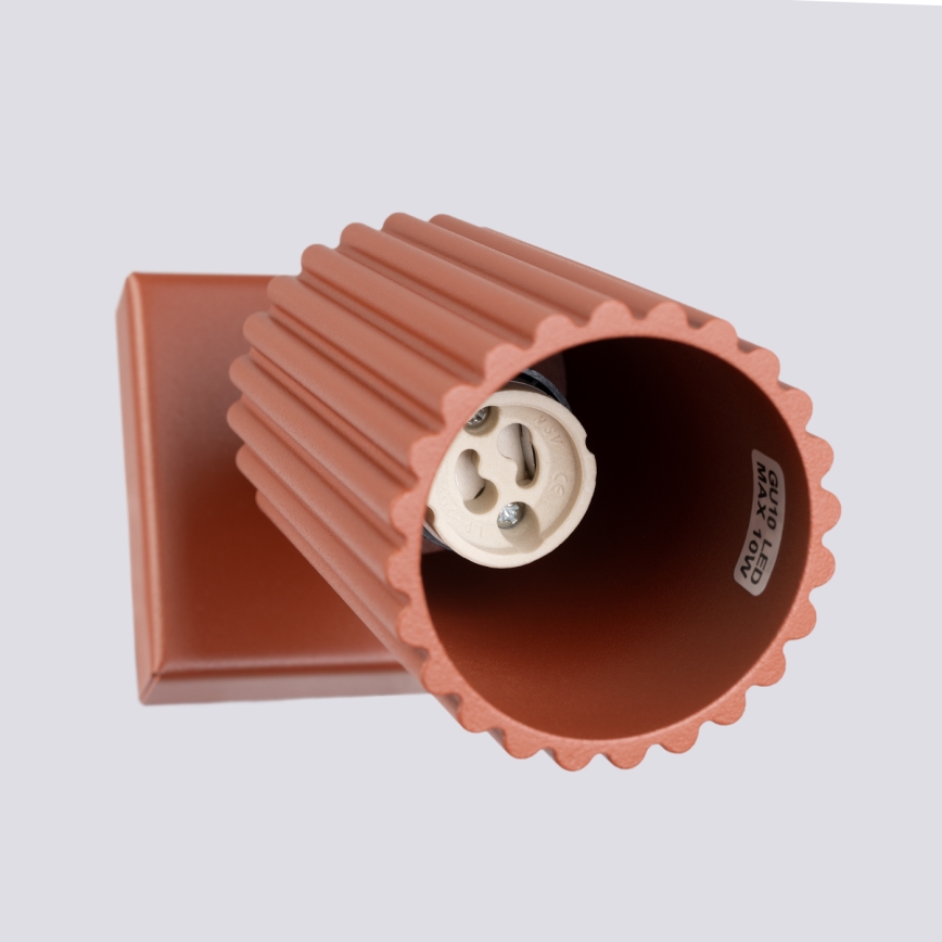 Kinkiet punktowy KARBON 1xGU10/10W/230V czerwony