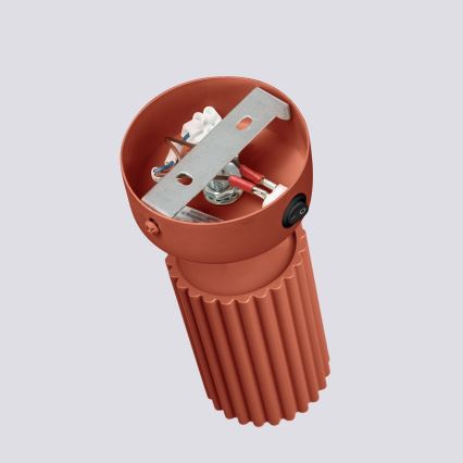 Kinkiet punktowy KARBON 1xGU10/10W/230V czerwony