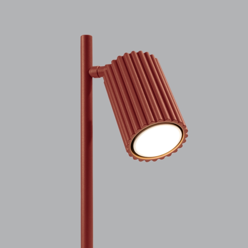 Lampa stołowa KARBON 1xGU10/10W/230V czerwony