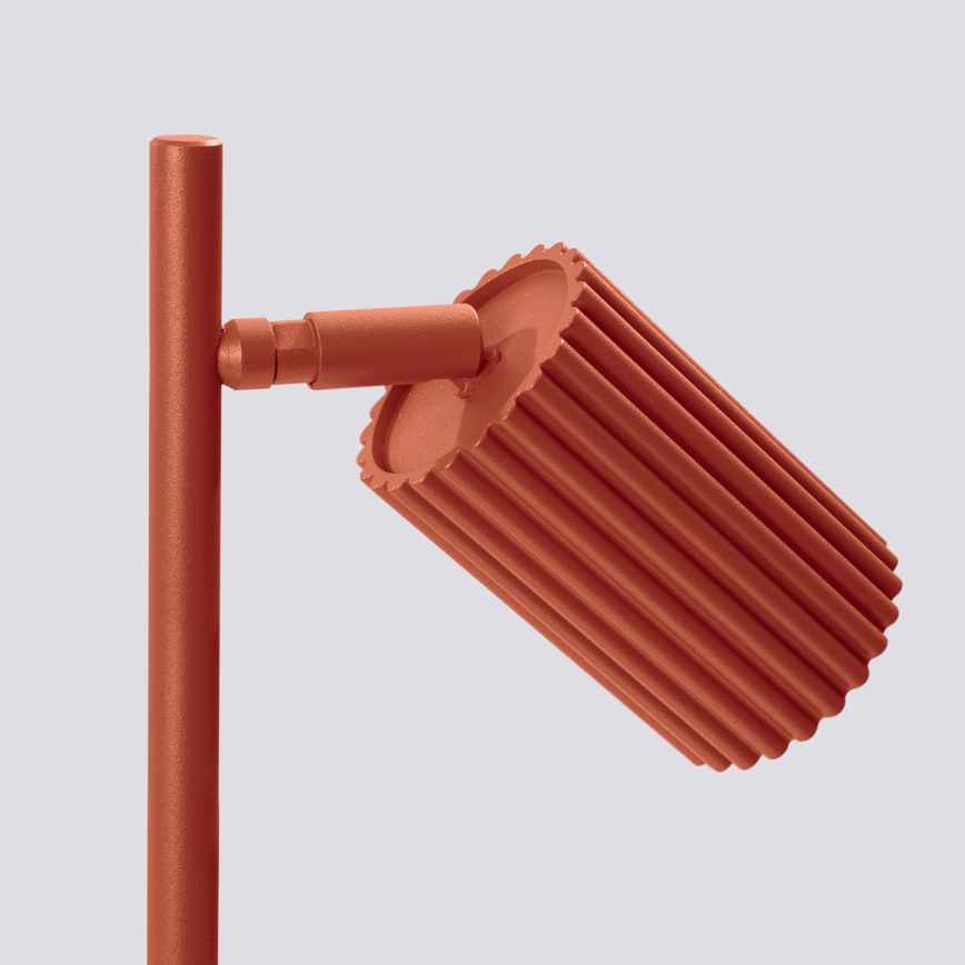 Lampa stołowa KARBON 1xGU10/10W/230V czerwony