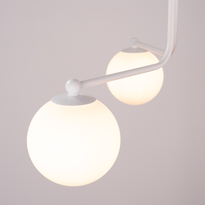 Żyrandol na drążku ASTRAL 3xG9/8W/230V biały