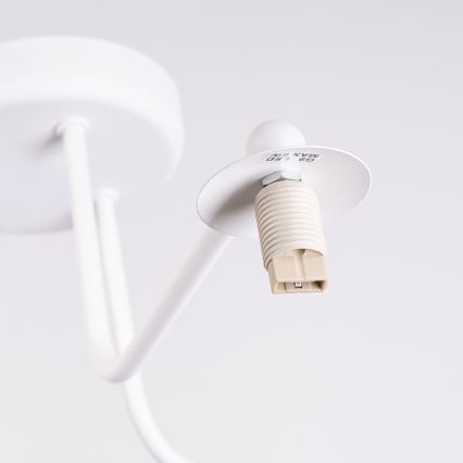 Żyrandol na drążku ASTRAL 3xG9/8W/230V biały