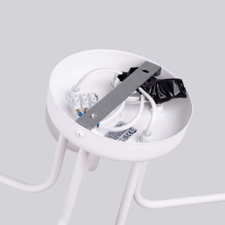 Żyrandol na drążku ASTRAL 5xG9/8W/230V biały