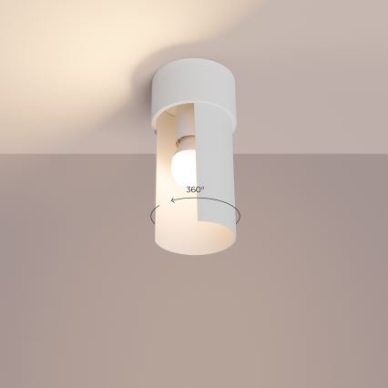 Plafon FLASH 1xE27/15W/230V biały
