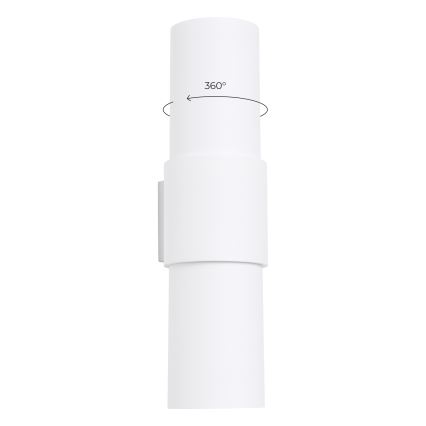 Kinkiet FLASH 2xE27/15W/230V biały