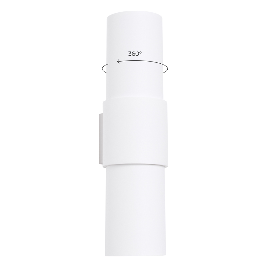 Kinkiet FLASH 2xE27/15W/230V biały