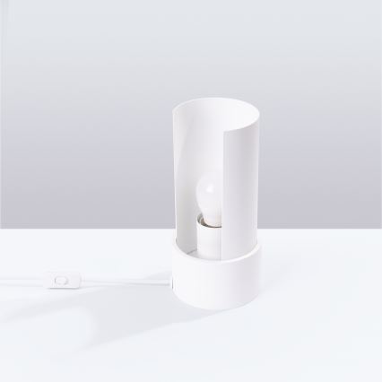 Lampa stołowa FLASH 1xE27/15W/230V biały